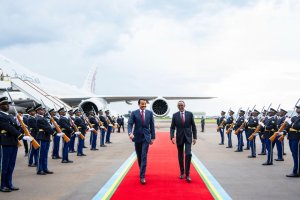 Emir wa Qatar yakiriwe na Perezida Kagame i Kigali mu ruzinduko rw'iminsi ibiri