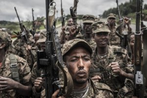 Ethiopia irashinja Eritrea guha intwaro inyeshyamba zo muri Amhara