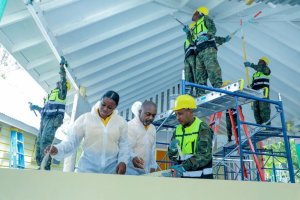 Ingabo z'u Rwanda zakoze Umuganda muri Jamaica