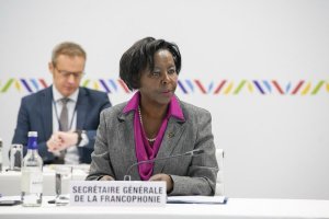 Louise Mushikiwabo yatangaje ko yishimiye kwiyamamariza indi manda yo kuyobora OIF