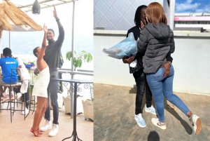 Nyuma yo gutandukana n'umukinnyi wa APR BBC ari murukundo n'umukobwa mugenzi we[AMAFOTO]