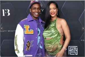 Rihanna n'umukunzi we A$AP Rocky bibarutse imfura yabo y'umuhungu