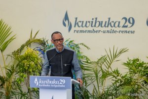 Perezida Kagame yashimiye abahumurije u Rwanda mu gihe cyo #KWIBUKA29