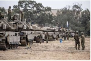 Israel ubu yazengurutse Gaza n'ibihumbi 3 by'Abasirikare biteguye kuyitera