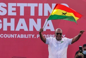 John Mahama yongeye gutorerwa kuyobora Ghana