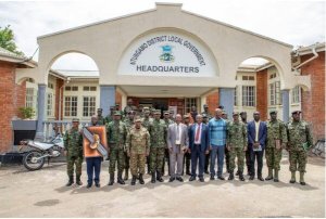 Abayobozi b'ingabo muri RDF na UPDF bahuriye mu nama i Mbarara