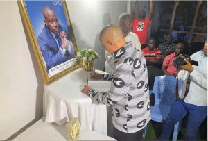 Katumbi yunamiye umurwanashyaka we uherutse kwicwa ku mpamvu za Politiki