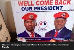 Uganda: Bobi Wine yamaganye Leta yafunze Abarwana shyaka be babarirwa mu Magana