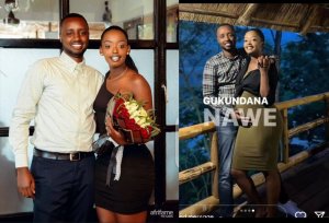 Miss Gasana Edna Darlène yatomagije umugabo we nyuma y'umwaka barushinze