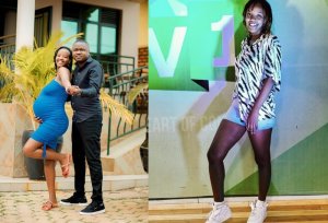  Patycope ari mu byishimo byo kwakira umwana yabyaranye na Emmanuella ukora kuri TV1