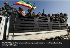 Etiyopiya: Agahenge kagarutse mu Ntara ya Amhara yibasiwe ni mirwano 