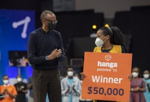 Perezida Kagame yahaye isezerano rikomeye abitabiriye Hanga PitchFest 