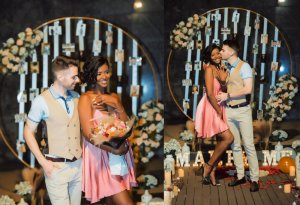 Umunyamakuru Christelle Kabagire wa RBA yambitswe impeta n'umusore babyaranye[AMAFOTO]