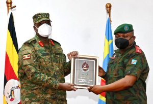 Abagaba B'Ingabo Za Uganda Na DRC Nabo Baganiriye bemeranwa ibirimo kwitozanya