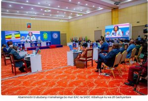 Inama yari guhuza abaminisitiri bo muri EAC-SADC ntiyabaye