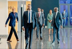 Ian Kagame yagaragaye mu barinzi ba Perezida Kagame