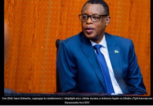 Gen (Rtd) Kabarebe yanyomoje uwahoze akuriye ubutasi bwa Afurika y'Epfo