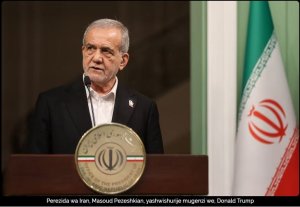 Iran yashwishurije Trump ushaka kuyibuza gukora intwaro za kirimbuzi