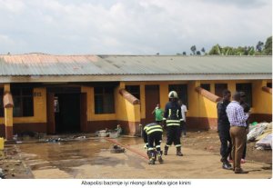 Collège Inyemeramihigo yongeye kwibasirwa n'inkongi y'umuriro nyuma y'iminsi itatu