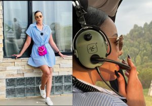 Amafoto:Mutesi Jolly yatangiye kumenyekanisha ahantu nyaburanga mu Rwanda