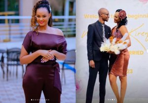 Kirenga wamamaye muri sinema Nyarwanda yasezeranye imbere y'amategeko n'umukunzi we(Amafoto)