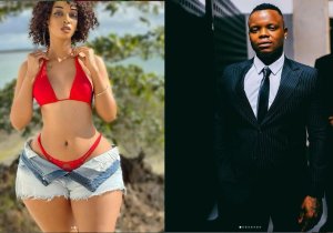 Ndagukunda birenze! Harmonize yeruye abwira Yolo The Queen urwamukunda kumugaragaro 