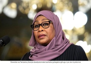 Perezida Suluhu yikomye amahanga ashaka kumutegeka uko ayobora Tanzania