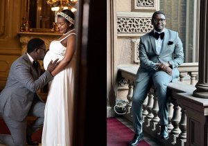 Clarisse Karasira yifurije abakunzi be ikintu gikomeye yifashishije amafoto y'umugabo we yise Rudasumbwa