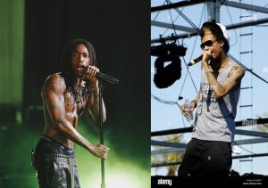 Wiz Khalifa yahishuye icyamufashije kongera ibiro ubu akaba yabasha kwirwanaho mu igihe yaterwa(AMAFOTO)