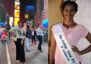 Miss Mutoni Jane ari kubarizwa muri America aho yagiye gutura
