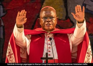 Kuba twarabuze amahoro si u Rwanda, ahubwo ni twebwe Abanye-Congo- Cardinal Ambongo