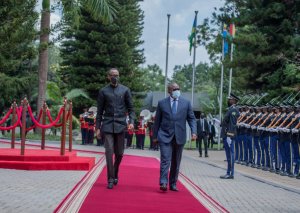 Perezida Kagame yakiriye muri Village Urugwiro Perezida wa Guinea Bissau