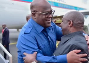 Perezida Ndayishimiye yise Tshisekedi umuvandimwe we 
