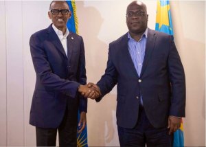 Trump yatumiye Perezida Kagame na Tshisekedi mu nama i Washington
