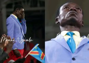 Umufana w'Ikipe ya Congo wabaye ikimenyabose mu Gikombe cya Afurika byarangiye ari amarira