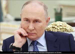Perezida Putin yatangaje agahenge mu ntambara ahanganyemo na Ukraine