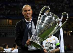 Zidane mu nzira zo gusinyira ikipe ya PSG ishaka Champions League