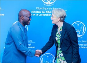 Amb Nduhungirehe yakiriye intumwa idasanzwe ya Denmark