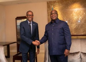 Perezida Tshisekedi yatumiye Kagame, Museveni na Ndayishimiye mu nama yihariye