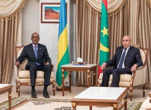 Perezida Kagame na mugenzi we wa Mauritania bumvikanye amasezerano akomeye