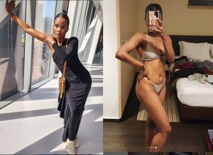 Ifoto ya Sunny yambaye hafi ubusa yaciye igikuba ku mbuga nkoranyambaga