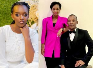 Miss Aurore uri mu munyenga w'urukundo yateye imitoma umukunzi we anamwifuriza isabukuru nziza - AMAFOTO