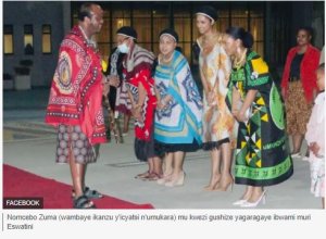 Umukobwa wa Jacob Zuma agiye kuronngorwa n' Umwami Mswati III asanga abandi 15