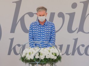 #Kwibuka28: Umunyamerika uri mu batangije urubuga rwa Netflix yasuye Urwibutso rwa Kigali