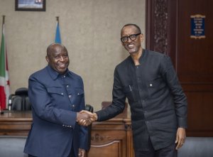 Burundi: Perezida Kagame yagiranye ibiganiro na Evariste Ndayishimiye