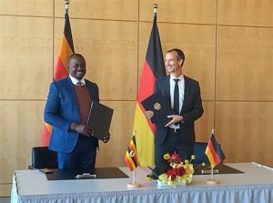 Uganda yahagaritse ubufatanye n'u Budage mu bya gisirikare