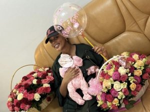 Uwase Colombe wiyamamaje muri Miss Rwanda 2015 yibarutse