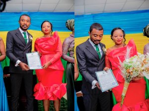 Hassan wa Flash Fm yasezeranye imbere y'amategeko n'umukunzi we(AMAFOTO)