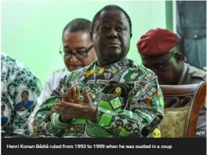 Henri Konan Bedie wayoboye Côte d'Ivoire yitabye Imana ku myaka 89
