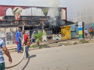 Umuriro watwitse ahazwi nka “Labamba” muri Rubavu